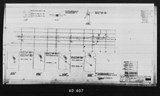 Manufacturer's drawing for North American Aviation B-25 Mitchell Bomber. Drawing number 98-51023