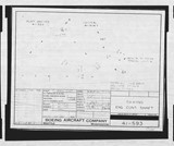Manufacturer's drawing for Boeing Aircraft Corporation B-17 Flying Fortress. Drawing number 41-593