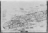 Manufacturer's drawing for North American Aviation B-25 Mitchell Bomber. Drawing number 108-53001