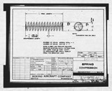 Manufacturer's drawing for Boeing Aircraft Corporation B-17 Flying Fortress. Drawing number 21-9754