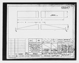 Manufacturer's drawing for Beechcraft AT-10 Wichita - Private. Drawing number 105547