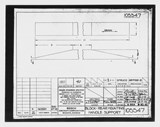 Manufacturer's drawing for Beechcraft AT-10 Wichita - Private. Drawing number 105547