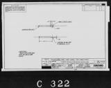 Manufacturer's drawing for Lockheed Corporation P-38 Lightning. Drawing number 196996