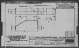Manufacturer's drawing for North American Aviation B-25 Mitchell Bomber. Drawing number 98-537661