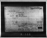 Manufacturer's drawing for North American Aviation T-28 Trojan. Drawing number 200-54203