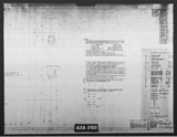 Manufacturer's drawing for Chance Vought F4U Corsair. Drawing number 40470