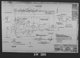 Manufacturer's drawing for Chance Vought F4U Corsair. Drawing number 38766