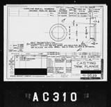 Manufacturer's drawing for Boeing Aircraft Corporation B-17 Flying Fortress. Drawing number 41-9539