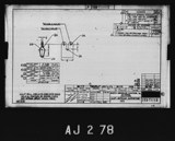 Manufacturer's drawing for North American Aviation B-25 Mitchell Bomber. Drawing number 108-71113