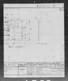 Manufacturer's drawing for North American Aviation B-25 Mitchell Bomber. Drawing number 98-54556