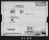 Manufacturer's drawing for North American Aviation B-25 Mitchell Bomber. Drawing number 98-580119