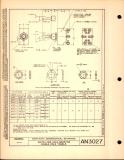 Manufacturer's drawing for Generic Parts - Aviation Standards. Drawing number an3027