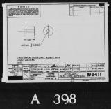 Manufacturer's drawing for Lockheed Corporation P-38 Lightning. Drawing number 196411