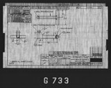 Manufacturer's drawing for North American Aviation B-25 Mitchell Bomber. Drawing number 98-531541