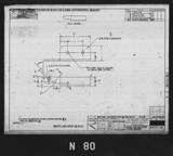 Manufacturer's drawing for North American Aviation B-25 Mitchell Bomber. Drawing number 98-72140