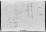 Manufacturer's drawing for North American Aviation B-25 Mitchell Bomber. Drawing number 108-631101