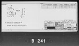 Manufacturer's drawing for Boeing Aircraft Corporation B-17 Flying Fortress. Drawing number 1-20037