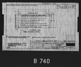 Manufacturer's drawing for North American Aviation B-25 Mitchell Bomber. Drawing number 108-58537