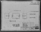 Manufacturer's drawing for North American Aviation B-25 Mitchell Bomber. Drawing number 108-54154