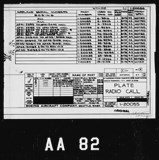 Manufacturer's drawing for Boeing Aircraft Corporation B-17 Flying Fortress. Drawing number 1-20055