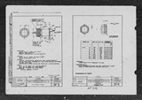 Manufacturer's drawing for North American Aviation B-25 Mitchell Bomber. Drawing number 3F3 3F4