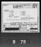 Manufacturer's drawing for Boeing Aircraft Corporation B-17 Flying Fortress. Drawing number 1-19001-207
