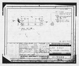 Manufacturer's drawing for Boeing Aircraft Corporation B-17 Flying Fortress. Drawing number 41-9988