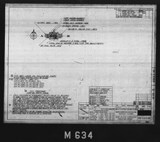 Manufacturer's drawing for North American Aviation B-25 Mitchell Bomber. Drawing number 98-58088