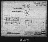 Manufacturer's drawing for North American Aviation B-25 Mitchell Bomber. Drawing number 98-52590