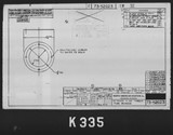 Manufacturer's drawing for North American Aviation P-51 Mustang. Drawing number 73-52623