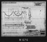 Manufacturer's drawing for North American Aviation B-25 Mitchell Bomber. Drawing number 98-58406