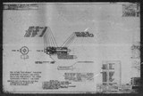 Manufacturer's drawing for North American Aviation B-25 Mitchell Bomber. Drawing number 98-58023