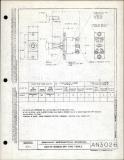 Manufacturer's drawing for Generic Parts - Aviation Standards. Drawing number an3026