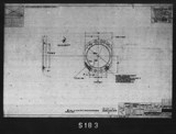 Manufacturer's drawing for North American Aviation B-25 Mitchell Bomber. Drawing number 98-53510