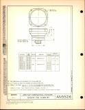 Manufacturer's drawing for Generic Parts - Aviation Standards. Drawing number an5526