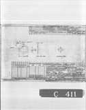 Manufacturer's drawing for Bell Aircraft P-39 Airacobra. Drawing number 33-515-054
