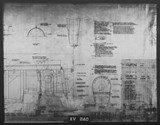 Manufacturer's drawing for Chance Vought F4U Corsair. Drawing number 33109