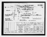 Manufacturer's drawing for Beechcraft AT-10 Wichita - Private. Drawing number 101198