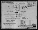 Manufacturer's drawing for North American Aviation B-25 Mitchell Bomber. Drawing number 98-53322_M