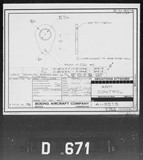 Manufacturer's drawing for Boeing Aircraft Corporation B-17 Flying Fortress. Drawing number 41-8578