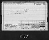 Manufacturer's drawing for North American Aviation B-25 Mitchell Bomber. Drawing number 98-54432