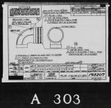 Manufacturer's drawing for Lockheed Corporation P-38 Lightning. Drawing number 195207