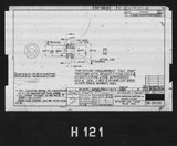 Manufacturer's drawing for North American Aviation B-25 Mitchell Bomber. Drawing number 98-58195