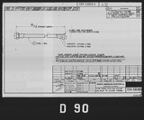 Manufacturer's drawing for North American Aviation P-51 Mustang. Drawing number 104-58889