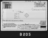Manufacturer's drawing for North American Aviation P-51 Mustang. Drawing number 102-58190
