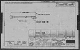 Manufacturer's drawing for North American Aviation B-25 Mitchell Bomber. Drawing number 108-58801