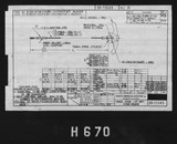 Manufacturer's drawing for North American Aviation B-25 Mitchell Bomber. Drawing number 98-73589