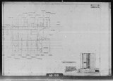 Manufacturer's drawing for North American Aviation B-25 Mitchell Bomber. Drawing number 98-530102