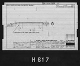 Manufacturer's drawing for North American Aviation B-25 Mitchell Bomber. Drawing number 98-735147