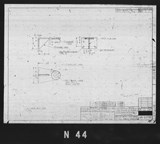 Manufacturer's drawing for North American Aviation B-25 Mitchell Bomber. Drawing number 98-63759